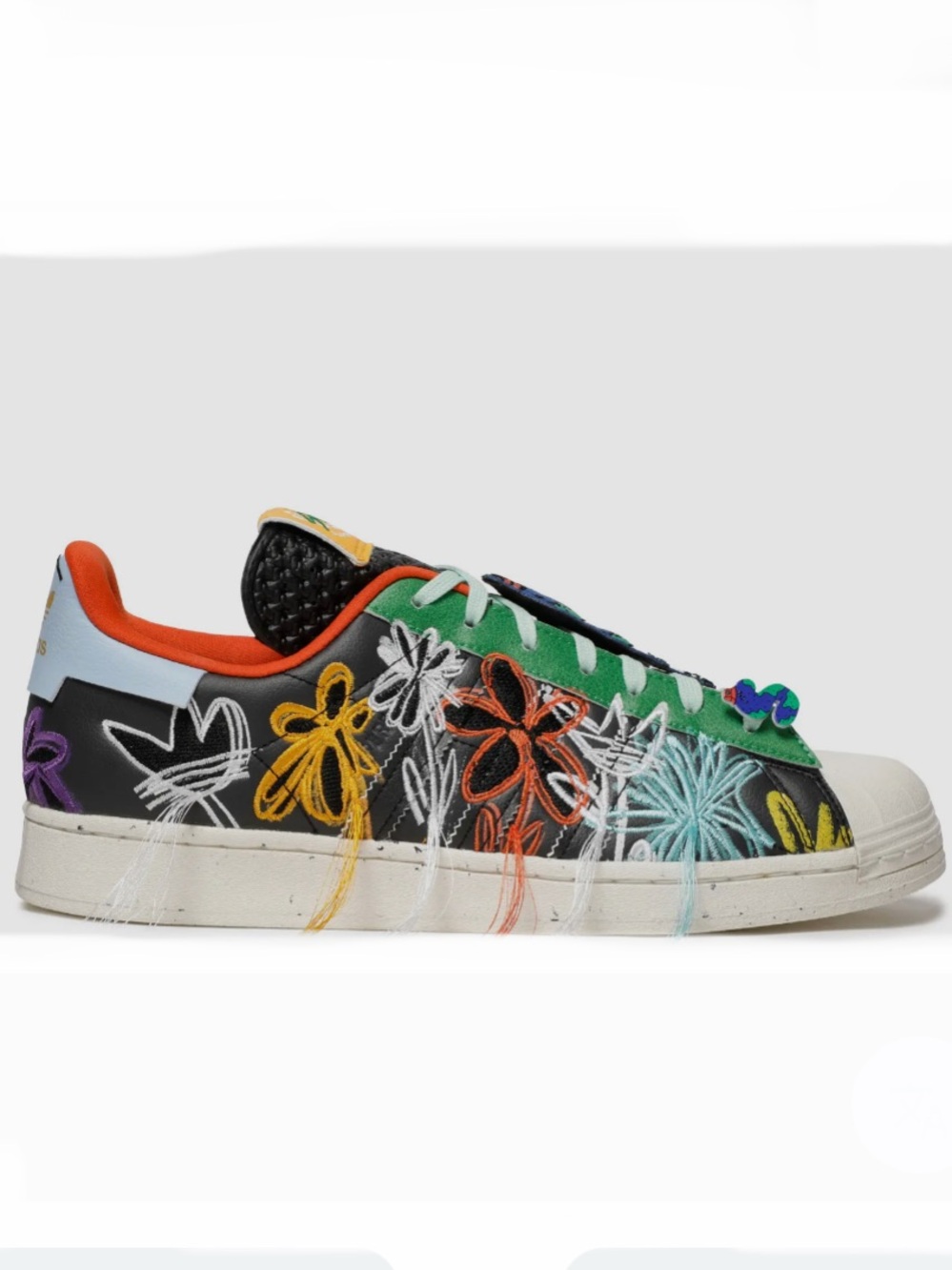 adidas Sean Wotherspoon X adidas Superstar Super Earth   Black GX3823 Youth 3.5